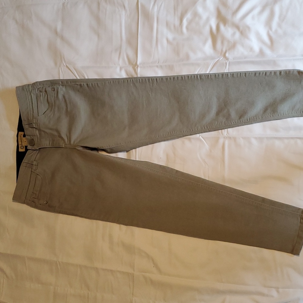 Democracy skinny ankle pants size 8 gray Ab solution